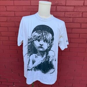 Vintage‎ 1986 Les Miserables T Shirt Tennessee River Gold XL Musical
